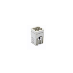 Insert HA, Quick Connection à ressort, mâle, 3 pin, 10A, Polycarbonate, 3A 